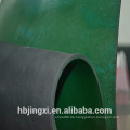 Grünes schwarzes leitfähiges und antistatisches Gummiblatt / Mat